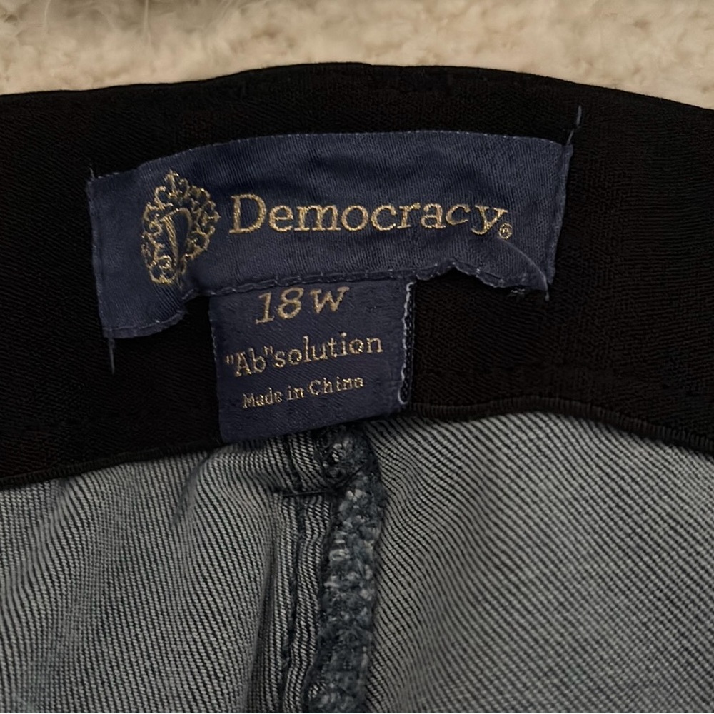 Democracy 'Ab'solution Jeans - Black